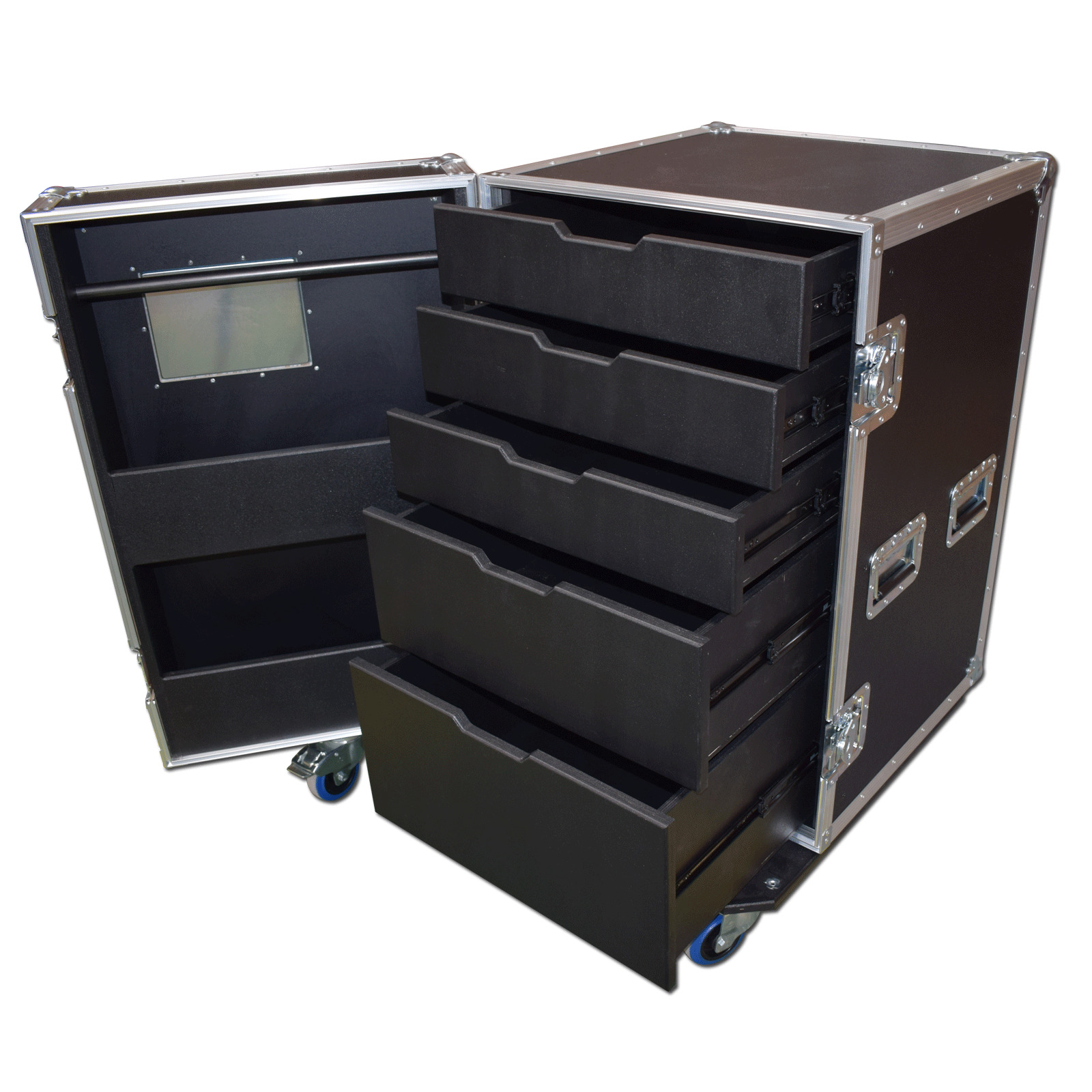 5 Drawer Backline Tool Flightcase